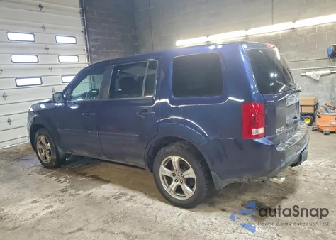 2013 Honda Pilot Exl from USA, damaged, VIN 5FNYF4H50DB022208
